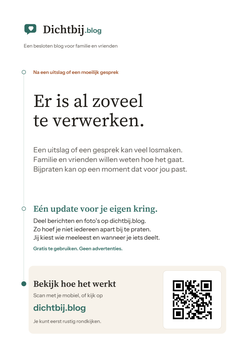 Poster Ingrijpend nieuws: Er is al zoveel te verwerken.
